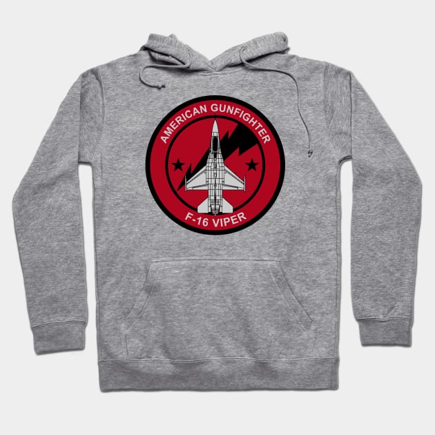 F-16 Viper American Gunfighter Hoodie by TCP